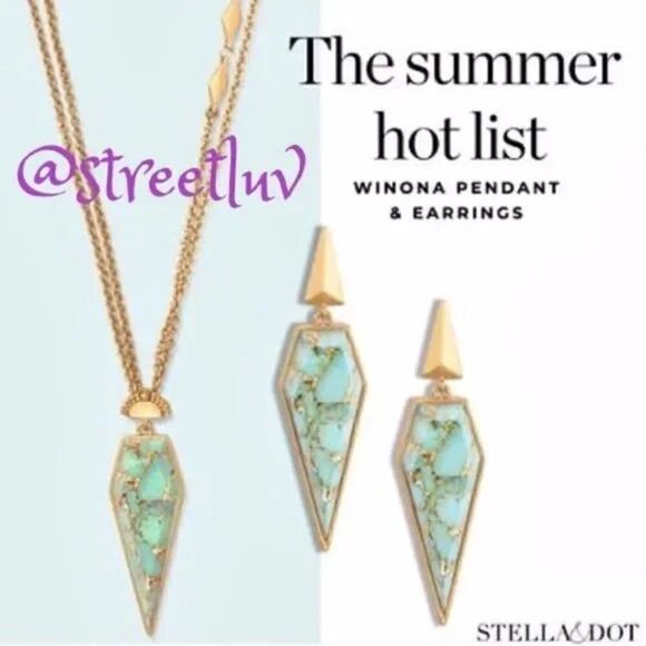 Stella & Dot Winona Pendant Layering Necklace - Picture 8 of 9